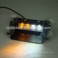 1W * 4 (4W) Super brillante luz estroboscópica Visor Led Bule luz Led ADVERTENCIA Visor luz SL34S-V